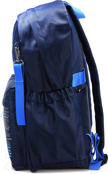 Изображение товара Школьный рюкзак Lorex Ergonomic M12 Shark In Dark LXBPM12-SD (синий)