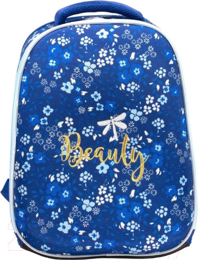 Изображение товара Школьный рюкзак Schoolformat Ergonomic 1 Floral Patterm РЮКЖК1-ФПА (синий)