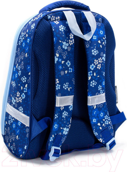 Изображение товара Школьный рюкзак Schoolformat Ergonomic 1 Floral Patterm РЮКЖК1-ФПА (синий)