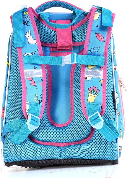 Изображение товара Школьный рюкзак Schoolformat Ergonomic + Girl Power РЮКЖКРД-ГПР (зеленый)