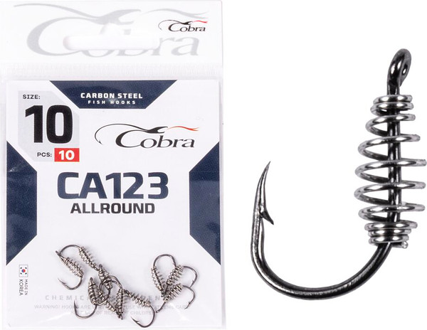 Изображение товара Набор крючков рыболовных COBRA Pasteholder / CA123-010 (10шт)