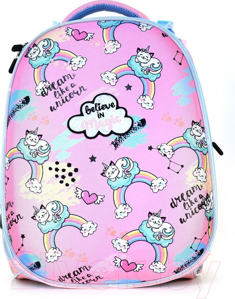 Изображение товара Школьный рюкзак Schoolformat Ergonomic + Rainbow Magi РЮКЖКРД-МДЖ (розовый)