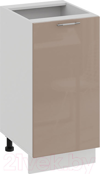 Изображение товара Шкаф-стол кухонный ТриЯ Весна 1Н4 (белый/кофе с молоком)