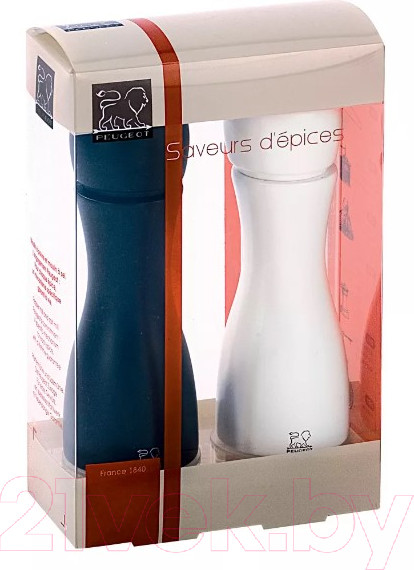 Изображение товара Набор мельниц для специй Peugeot set 2/24260 (белый/черный)