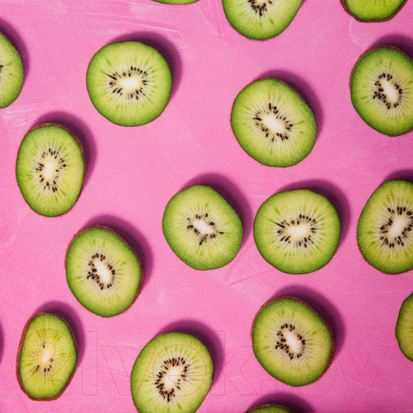 Изображение товара Кресло офисное Tetchair Melody (ткань/флок, фиолетовый/Botanica 06 Kiwi/138)