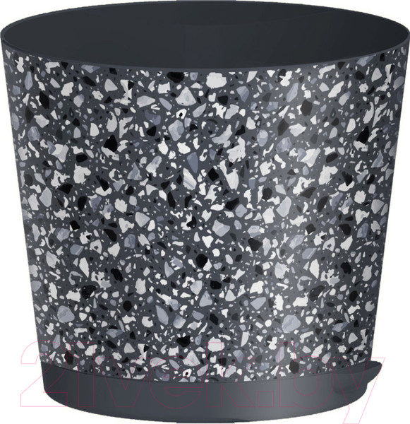 Изображение товара Вазон Idi Land Stone Flower 221607035/01 (серый)