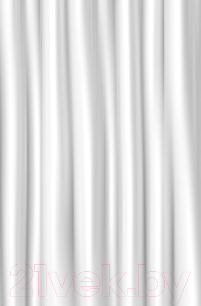 Изображение товара Шторка-занавеска для ванны V-line Mirage 180x180 (белый)