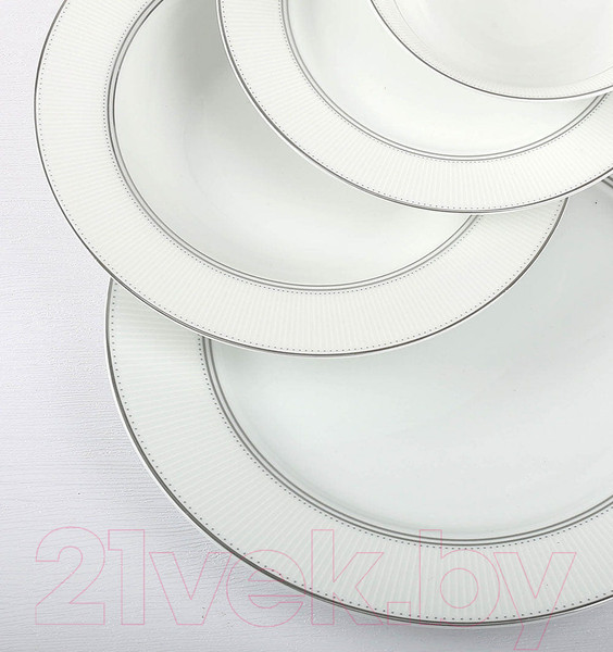 Изображение товара Набор столовой посуды Arya Elegant Gisella / 8680943109576 (белый)