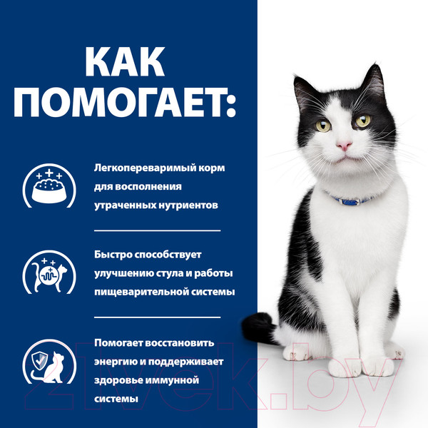 Изображение товара Влажный корм для кошек Hill's Prescription Diet i/d Feline with Chicken (85г)