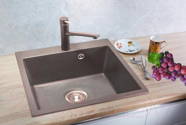 Изображение товара Мойка кухонная GRANULA GR-6001 (арктик)