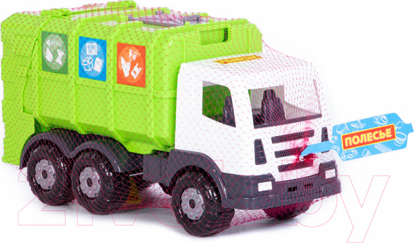 Изображение товара Мусоровоз игрушечный Полесье Престиж №2 коммунальный / 73211