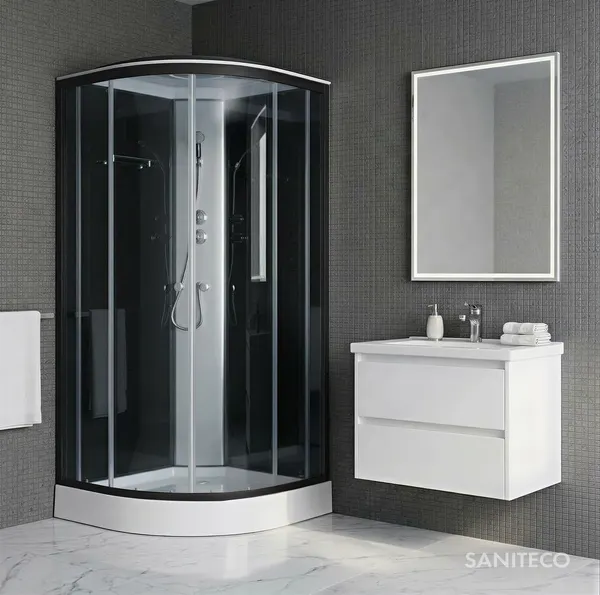 Изображение товара Душевая кабина Saniteco SN-190B (90x90)