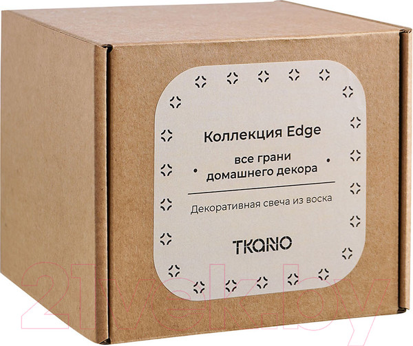 Изображение товара Свеча Tkano Edge / TK22-CND0010 (бежево-розовый)