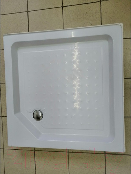 Изображение товара Душевой поддон PELICAN T80SQ 80x80x14 (с сифоном)