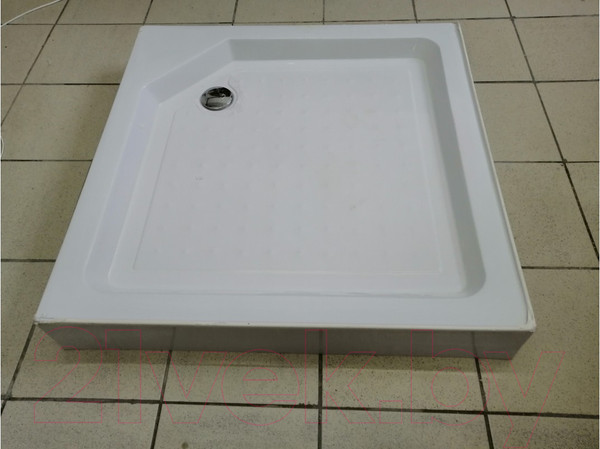 Изображение товара Душевой поддон PELICAN T80SQ 80x80x14 (с сифоном)