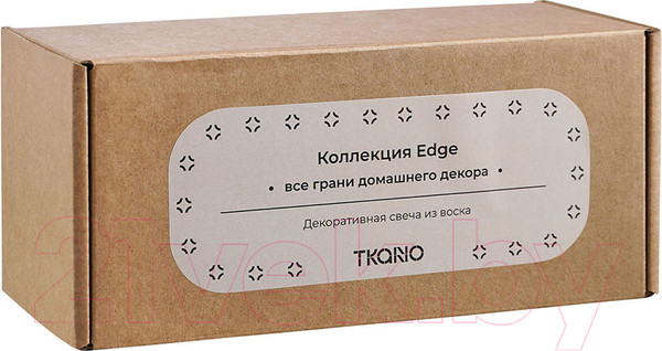 Изображение товара Свеча Tkano Edge / TK22-CND0011 (бежево-розовый)