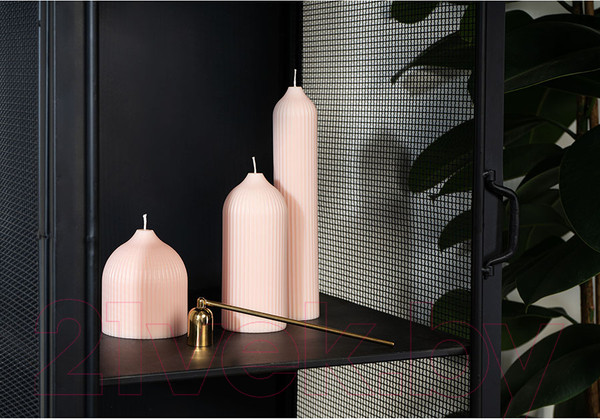 Изображение товара Свеча Tkano Edge / TK22-CND0011 (бежево-розовый)