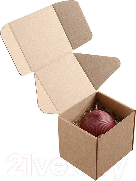 Изображение товара Свеча Tkano Edge / TK22-CND0019 (бордовый)