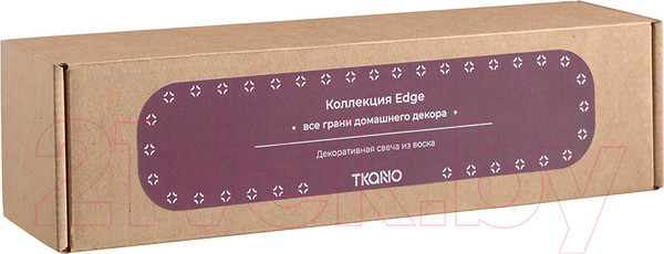 Изображение товара Свеча Tkano Edge / TK22-CND0021 (бордовый)