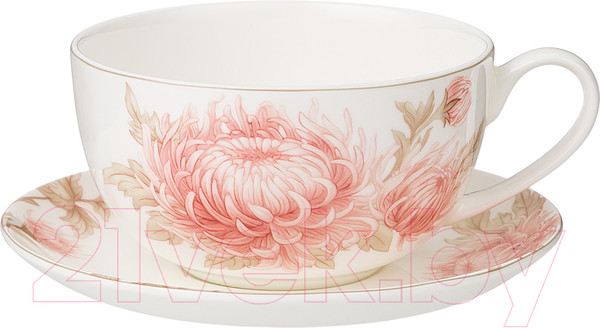 Изображение товара Чашка с блюдцем Lefard Астра / 415-2243