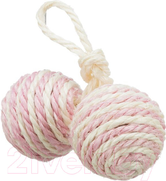 Изображение товара Игрушка для кошек Trixie 2 мячиков с кошачьей мятой / 4077