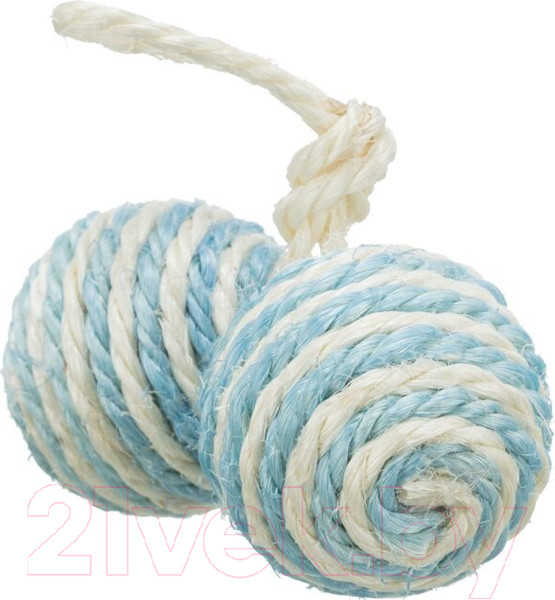 Изображение товара Игрушка для кошек Trixie 2 мячиков с кошачьей мятой / 4077