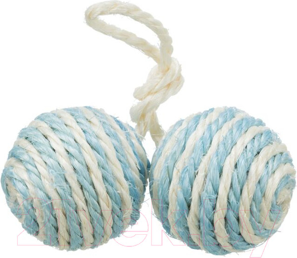 Изображение товара Игрушка для кошек Trixie 2 мячиков с кошачьей мятой / 4077