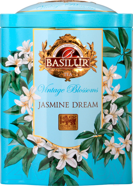 Изображение товара Чай листовой Basilur Винтажные цветы Жасминовая мечта черный (100г)