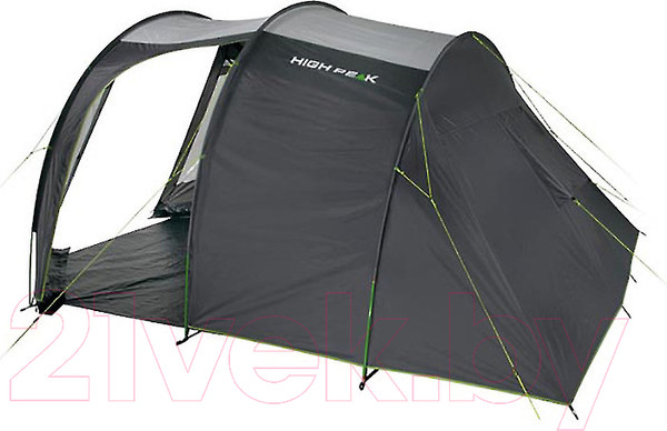 Изображение товара Палатка High Peak Ancona 4 / 10244 (светло-серый/темно-серый/зеленый)