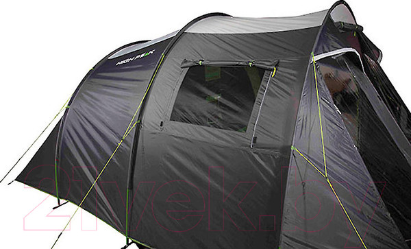 Изображение товара Палатка High Peak Ancona 4 / 10244 (светло-серый/темно-серый/зеленый)