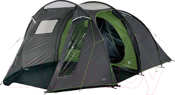 Изображение товара Палатка High Peak Ancona 5 / 10249 (светло-серый/темно-серый/зеленый)