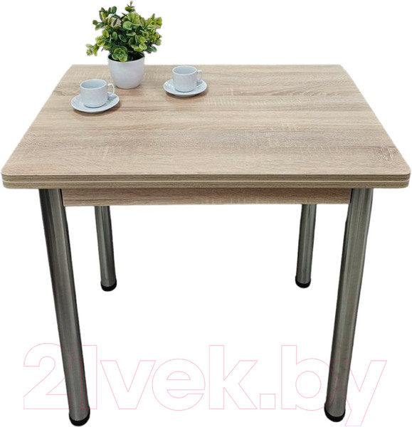Изображение товара Обеденный стол СВД Юнио 80x60-120 / 012.Д2.Х (дуб сонома)