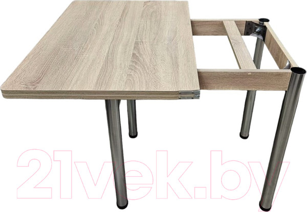 Изображение товара Обеденный стол СВД Юнио 80x60-120 / 012.Д2.Х (дуб сонома)