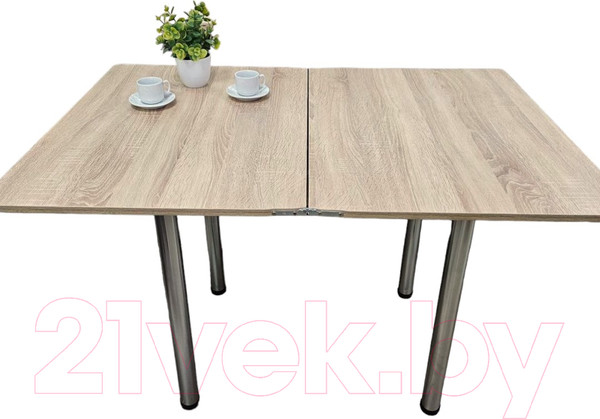 Изображение товара Обеденный стол СВД Юнио 80x60-120 / 012.Д2.Х (дуб сонома)