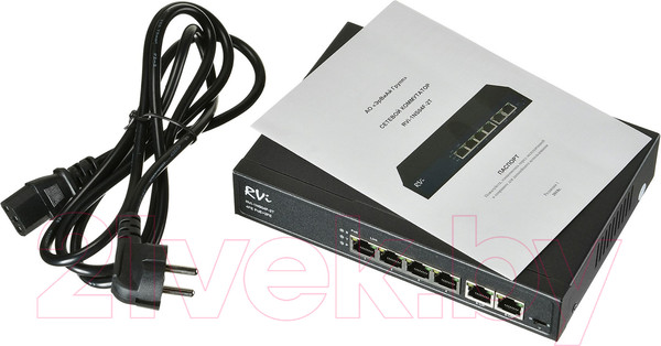 Изображение товара Коммутатор RVi 1NS04F-2T