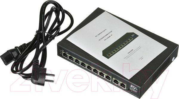 Изображение товара Коммутатор RVi 1NS08F-2T