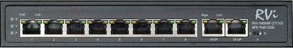Изображение товара Коммутатор RVi 1NS08F-2T (1G)