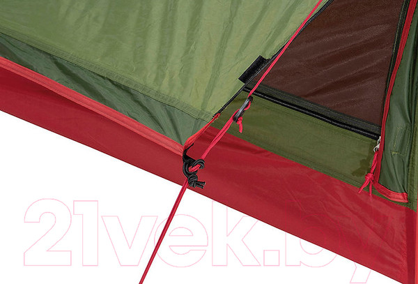 Изображение товара Палатка High Peak Siskin 2.0 LW / 10330 (pesto/red)