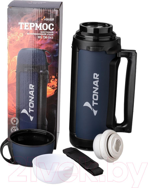 Изображение товара Термос для напитков Тонар HS.TM-043 (1.9л)