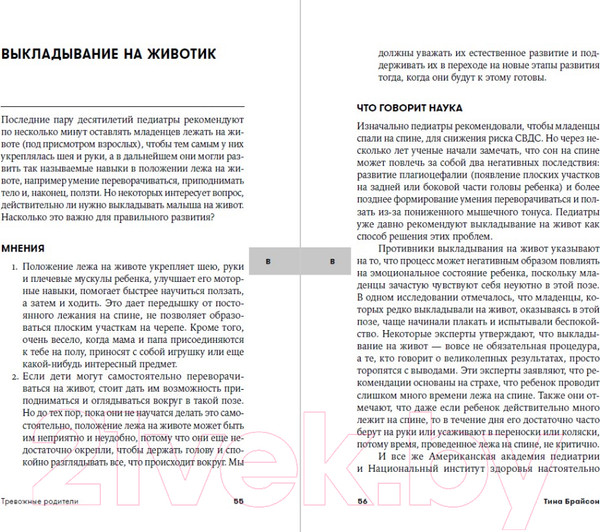 Изображение товара Книга Альпина Тревожные родители: ответы на вопросы о жизни с ребенком (Брайсон Т.)