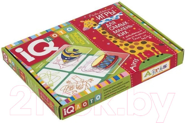 Изображение товара Развивающая игра Айрис-пресс Пластиковое лото для малышей. Путаница / 9785811281312