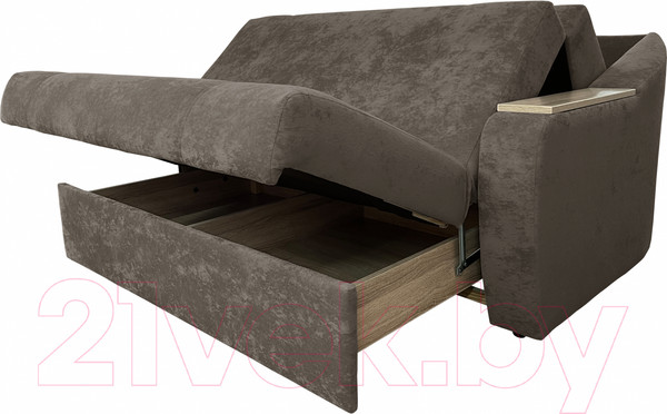 Изображение товара Диван Lama мебель Сити-2-140 (Romance Chocolate)