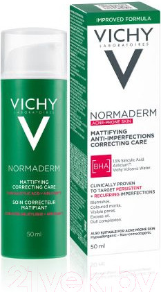 Изображение товара Набор косметики для лица Vichy Normaderm Крем д/лица 50мл+Гель д/умывания 400мл