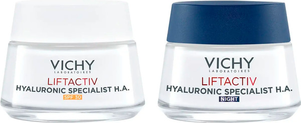 Изображение товара Набор косметики для лица Vichy Liftactiv Supreme Крем д/лица SPF30 50мл+Крем д/лица ночной 50мл