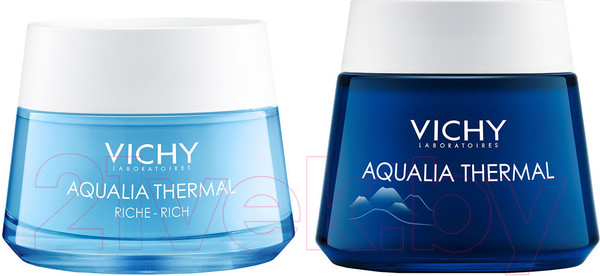 Изображение товара Набор косметики для лица Vichy Aqualia Thermal Крем д/лица 50мл+Крем SPA-уход ночной 75мл