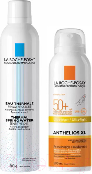 Изображение товара Набор косметики для лица La Roche-Posay Спрей солнцезащитный SPF50+ 200мл+Термальная вода 300мл