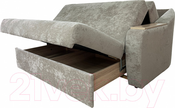 Изображение товара Диван Lama мебель Сити-2-140 (Romance Pebble)