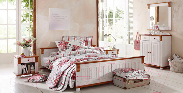 Изображение товара Зеркало Dipriz Adele / Д.7287-5 (белый воск)