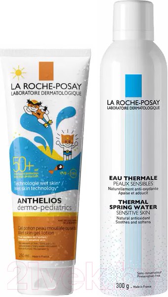 Изображение товара Набор косметики для лица La Roche-Posay Молочко солнцезащитное SPF 50+ 250мл+Термальная вода 300мл