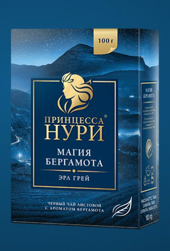 Изображение товара Чай листовой Принцесса Нури Магия Бергамота / Nd-00012019 (100г)